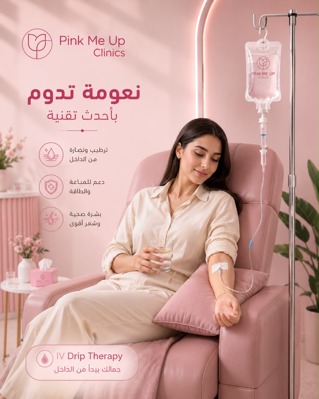 Feeling Constantly Tired? Discover the Secret to More Energy with IV Drip Therapy at Pink Me Up Clinics